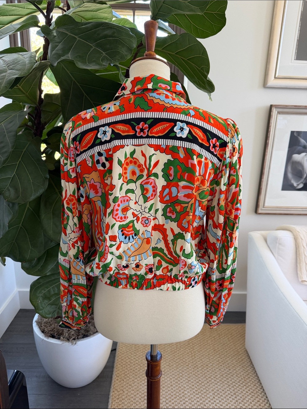 BA&SH Martha Shirt, size 1 Small - Picture 3 of 7